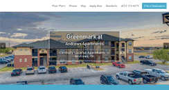 Desktop Screenshot of greenmarkandrews.com